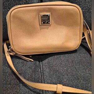 Dooney & Bourke Beige/Tan Crossbody  Bag